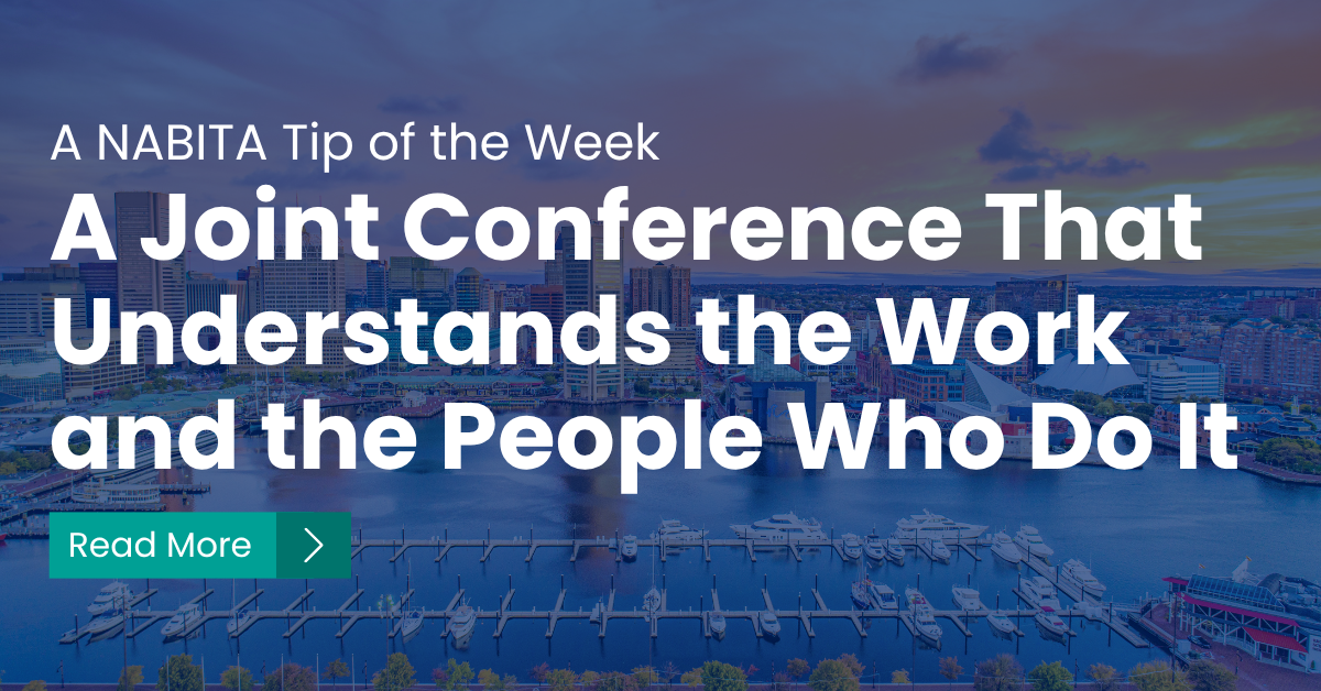 A Joint Conference That Understands the Work and the People Who Do It