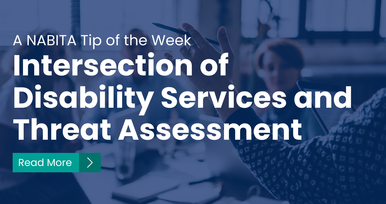 Intersection of Disability Services and Threat Assessment