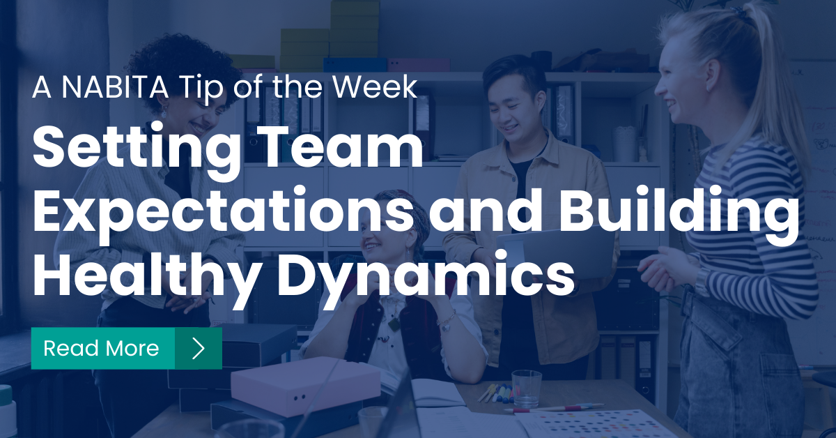 Setting Team Expectations and Building Healthy Dynamics 