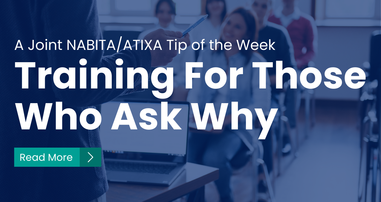 Training For Those Who Ask Why 