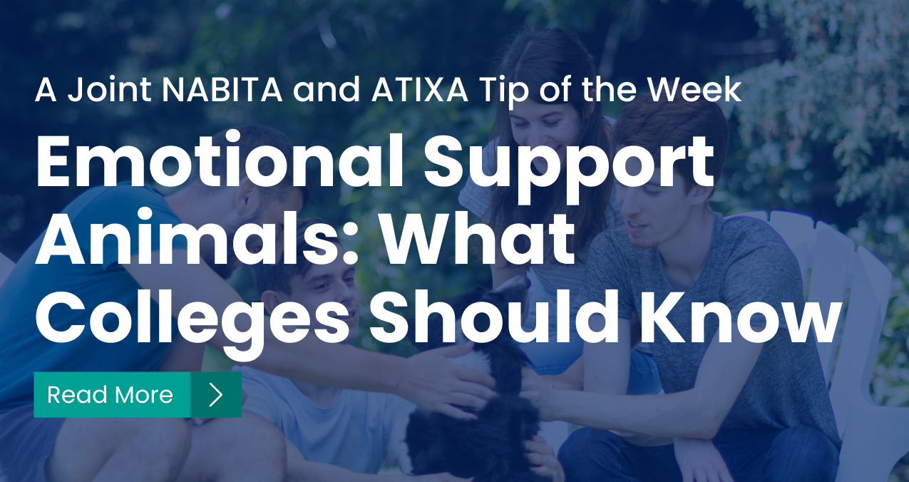 Emotional Support Animals: What Colleges Should Know 